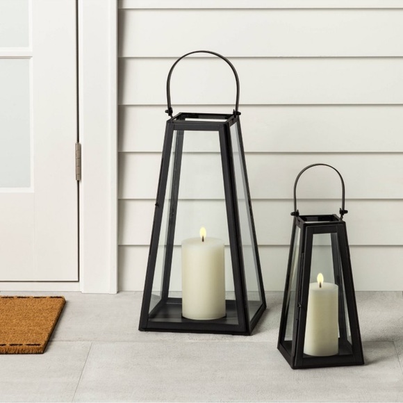 Metal Lantern Black - Hearth & Hand™ with Magnolia - Picture 2 of 4